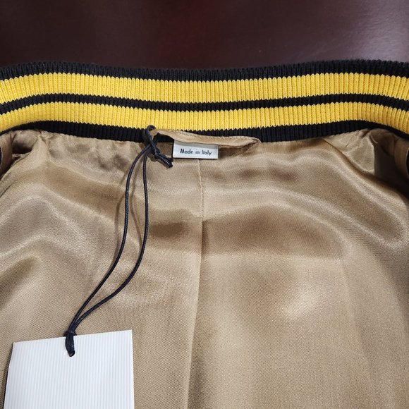 GUCCI Logo-Patch Bomber Jacket - Picture 11 of 14